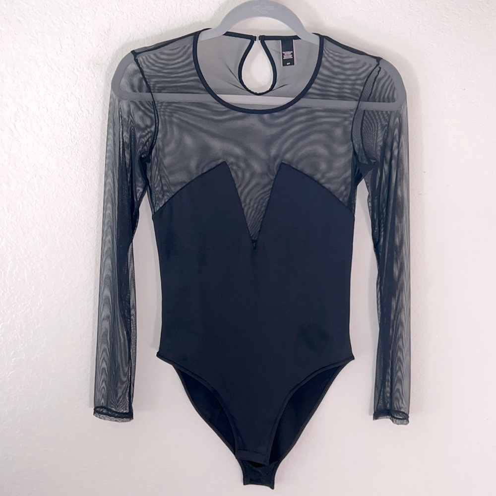 Victoria’s Secret Black Bodysuit